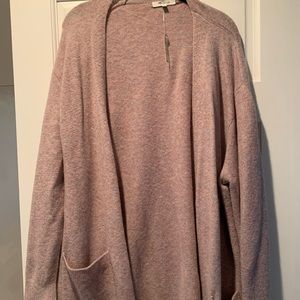 Madewell Pink Cardigan